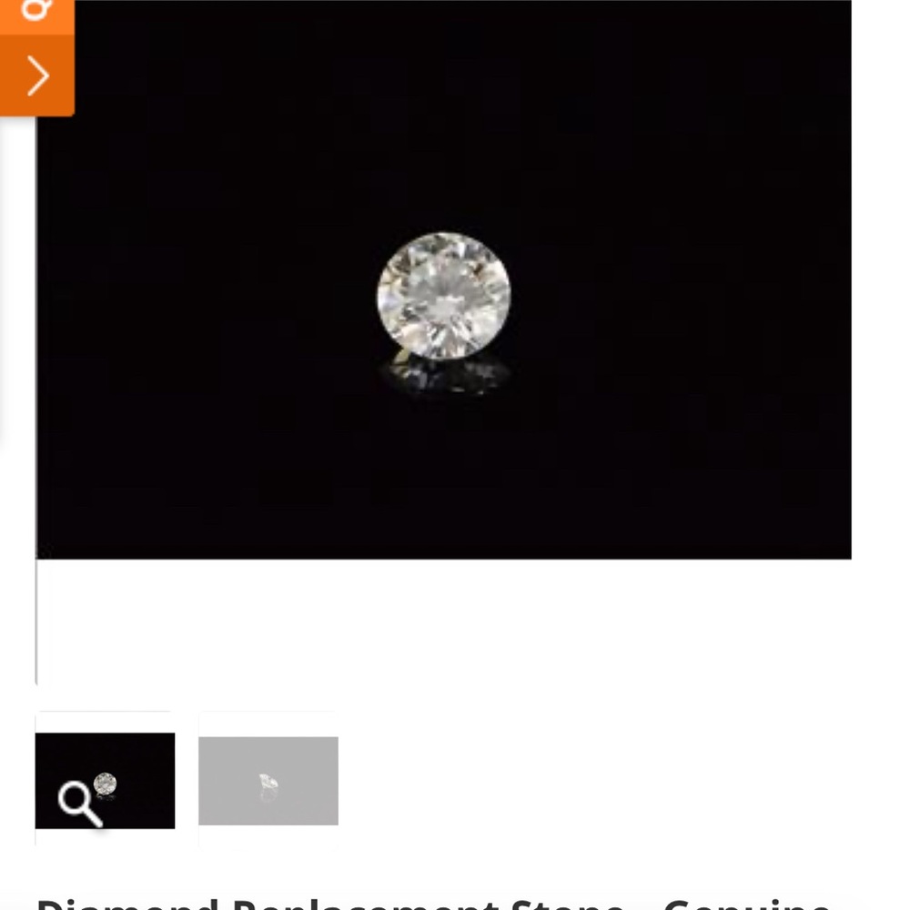 Loose diamond replacement stone